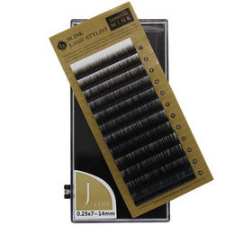 Eyelash Extension Blink Mink J 0.25 Curl 7mm-14mm Mixed Size Tray