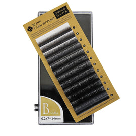 Eyelash Extension Blink Mink B 0.20 Curl 7mm-14mm Mixed Size Tray