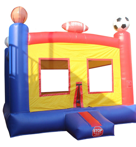 Inflatable Jumper Sports Themed Commercial Bounce House Kids Bouncer