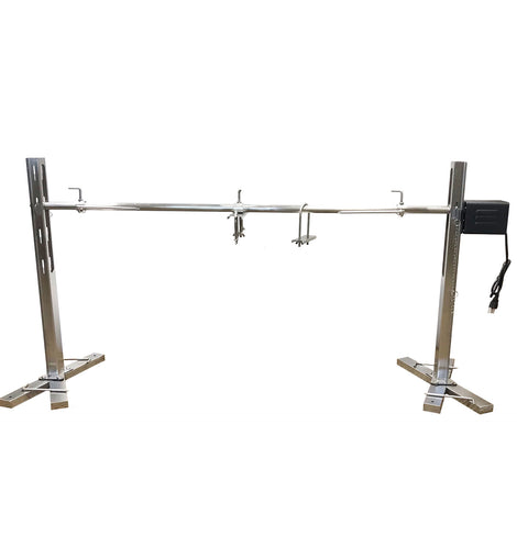 Rotisserie Grill Outdoor Campfire Cooking Tripod Roaster With Electric Motor