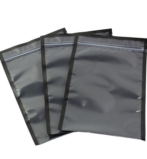 Vac N' Seal 50 Count 6 X 10 Black and Clear Food Sealer Freezer Bags –  Commercial Bargains Inc.