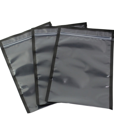 1200 - 8 X 12 Black & Clear Quart Bags – FoodVacBags