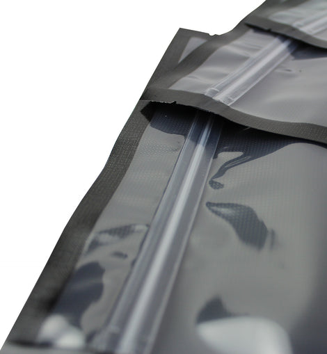 1200 - 6 X 10 Black & Clear Pint Bags