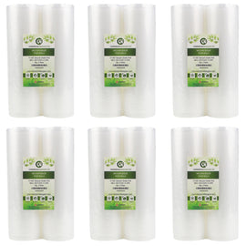 12 Commercial Bargains 11"x50" Vacuum Food Sealer Saver Storage Bag Rolls