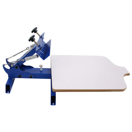 Simple Single 1 Color 1 Station T-shirt Silk Screen Printing Machine NS101