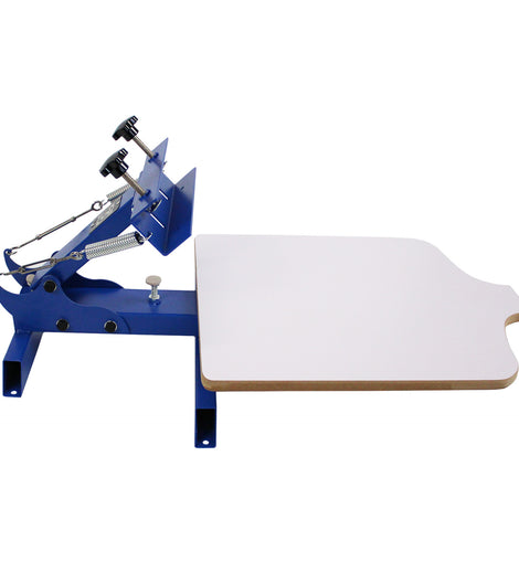 Simple Single 1 Color 1 Station T-shirt Silk Screen Printing Machine NS101