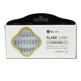 BL Lashes Flare Lash Knot Free Length 13 Cluster Lashes Eyelash Extension