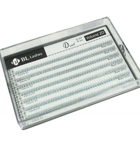 BL Blink Lash Volume Lash D 2D 0.07MM Thickness