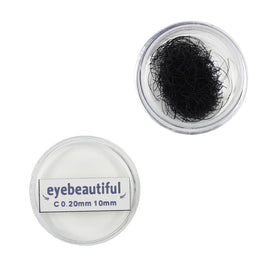 Eyebeautiful Individual Loose Silk Lashes .20mm C Curl Eyelash Extension