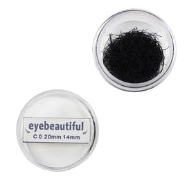 Eyebeautiful Individual Loose Silk Lashes .20mm J Curl Eyelash Extension